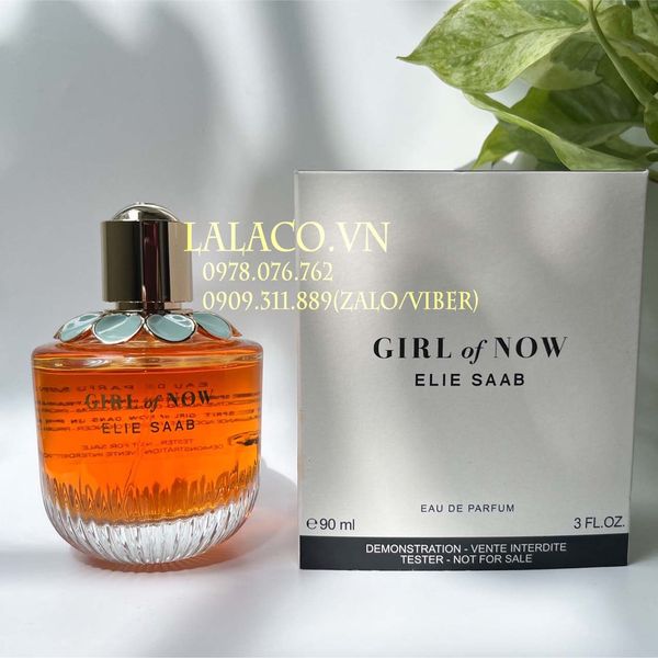 [Tester] Nước Hoa Nữ Elie Saab Girl Of Now For Women EDP 90ml,