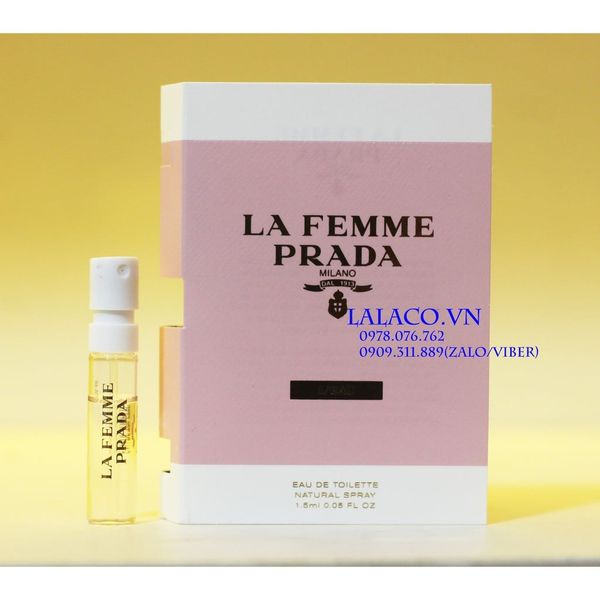 Nước Hoa Vial Prada La Femme L'Eau 1.5ml