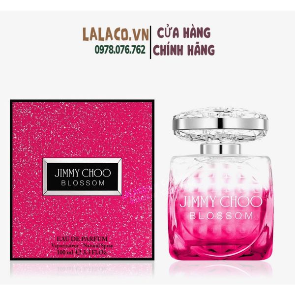 Nước Hoa Nữ Jimmy Choo Blossom EDP 100ml; mùi hương tươi tắn, ngọt ngào