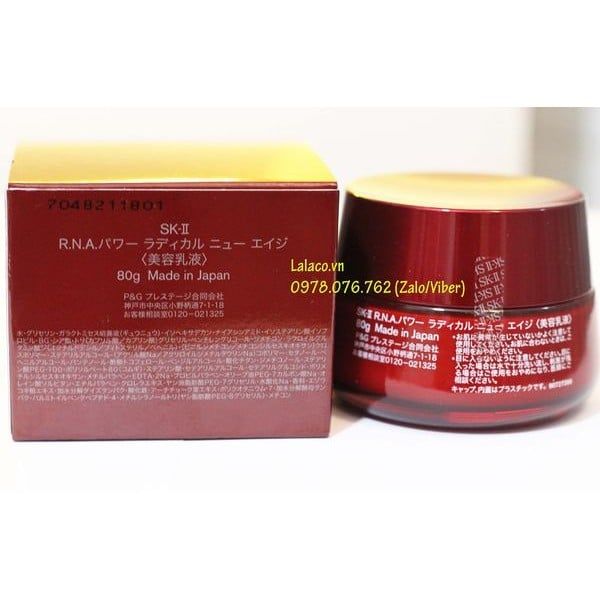 Kem chống lão hóa SK-II R.N.A. Power Radical New Age Cream 80g Nhật Bản (Hàng Nội địa)