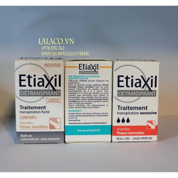 Lăn khử mùi Etiaxil 15ml