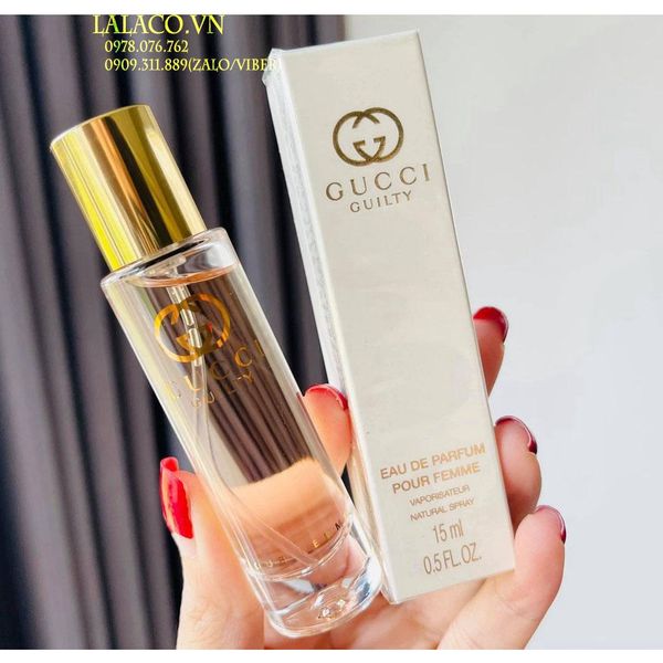 [ Chính hãng ] Nước Hoa Nữ Quyến Rũ Gucci Guilty Eau De Parfum Pour Femme 15ml