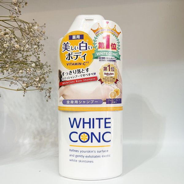 Bộ dưỡng toàn thân WHITE CONC - kem ngày, kem đêm, tẩy da chết, nước dưỡng lotion, sữa tắm