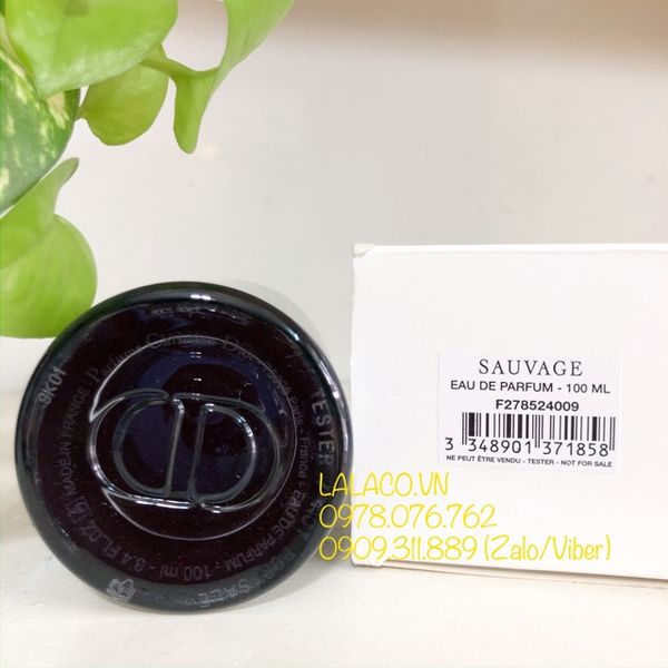 [Tester] Nước hoa Nam Dior Sauvage Eau De Parfum 100ml