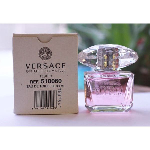 [Tester] Nước hoa Nữ Versace Bright Crystal EDT 90ml - Tươi mát, Tinh tế, Dễ thương