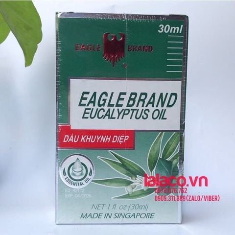 Dầu khuynh diệp con Ó Eagle Brand Eucalyptus oil 30ml - Hàng Mỹ