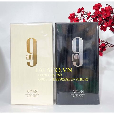 Nước hoa Unisex Afnan 9am & 9pm EDP 100ml