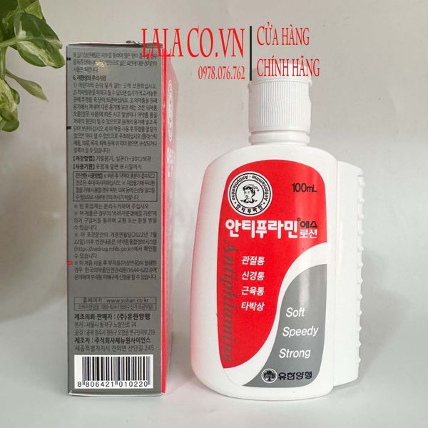 [ Hàng thật ] Dầu nóng Hàn Quốc Antiphlamine 100ml