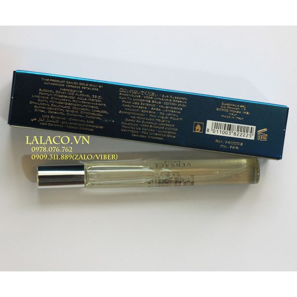 Ống Nước hoa Nam Versace Eros Pour Homme 10ml