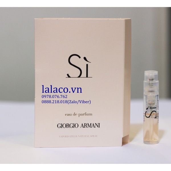 Nước hoa Vial Sì 1.5ml