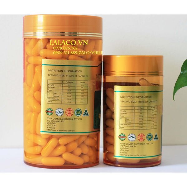 Sữa Ong Chúa Úc Costar Royal Jelly 1450mg