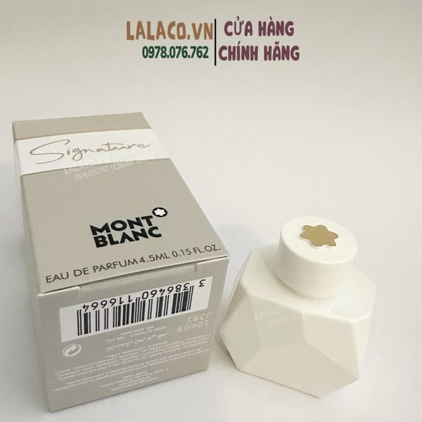 [Mini] Nước Hoa Nữ MontBlanc Signature EDP For Women 4.5ml - phong cách Nữ tính, nhẹ nhàng, quyến rũ