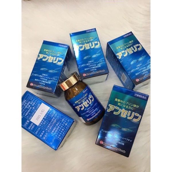 [ Date 2026 ] Viên uống hỗ trợ phòng chống và giảm Gout Anserine Minami Nhật Bản