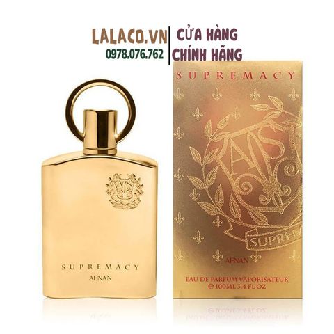 Nước Hoa Unisex Afnan Supremacy Gold EDP 100ml