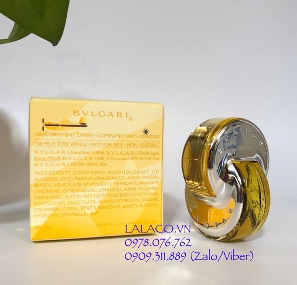 [Mini] Nước hoa Nữ Bvlgari Omnia Golden Citrine 5ml