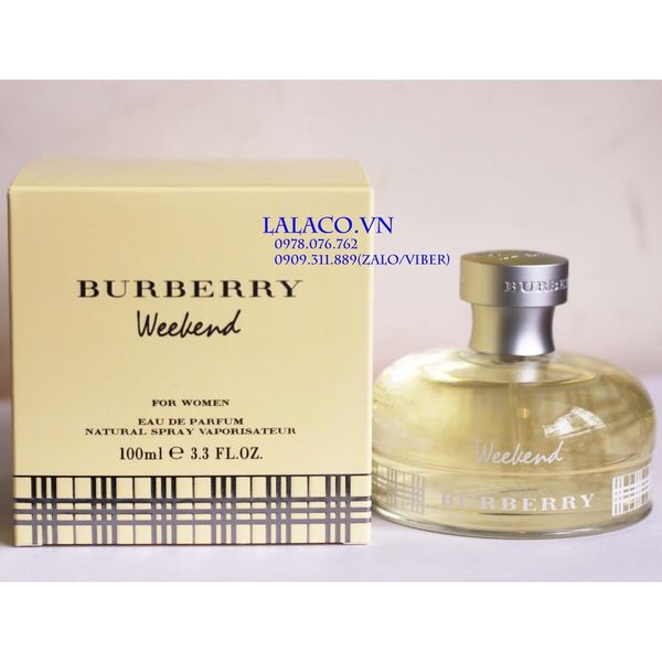 Nước hoa Nữ Burberry Weekend EDP 100ml; mang đến nguồn cảm xúc nồng nàn, nữ tính