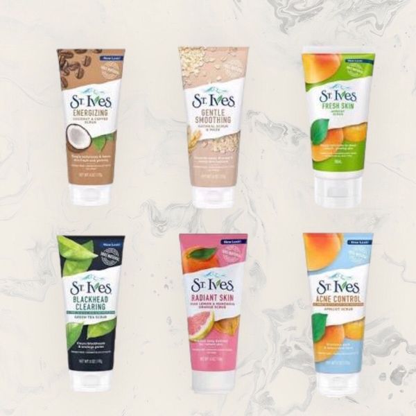 [Tuýp] Sữa rửa mặt tẩy tế bào chết làm sáng da St.Ives  170g