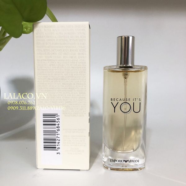 [ 15ml ] Nước hoa nữ Emporio Armani Because It’s you EDP 15ml
