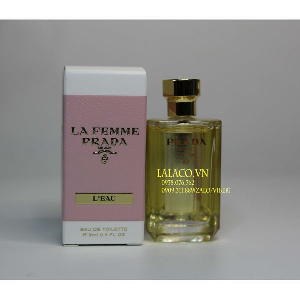 [ mini 9ml ] Nước hoa nữ Prada La Femme L´Eau 9ml