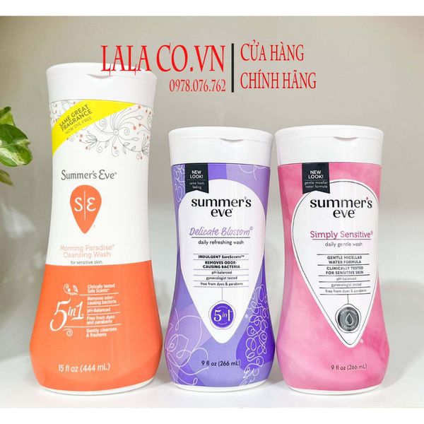 Dung dịch vệ sinh phụ nữ Summer’s Eve 266ml - Mỹ
