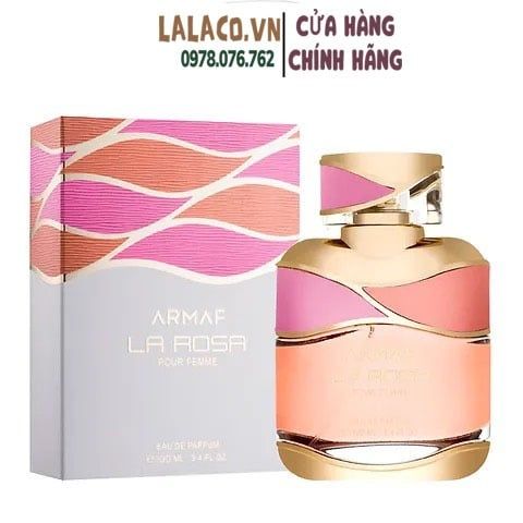 Nước hoa Nữ Armaf La Rosa Pour Femme EDP 100ml;  Ngọt ngào, Thu hút, Nữ tính