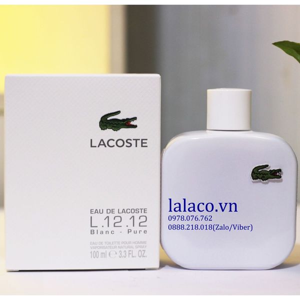 Nước hoa Lacoste Eau de Lacoste L.12.12 Blanc 100ml