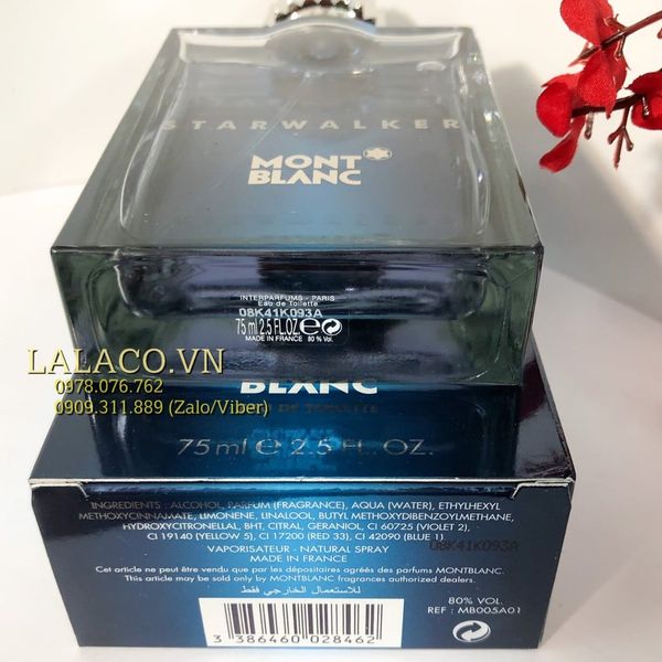 Nước Hoa Nam Montblanc Starwalker EDT 75ml - Hàng Pháp