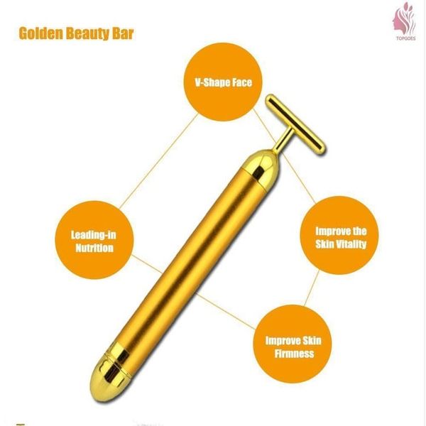 (Mẫu Mới) Serum vảy vàng 24K Pure Gold Ampoule Thera Lady 100ml + thanh lăn Beauty Bar 24K