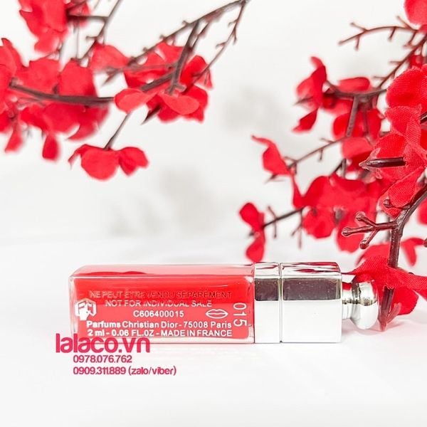 [ 2ml - Hàng auth ] Son Dưỡng Môi Dior Addict Lip Maximizer Mini - Hàng Pháp