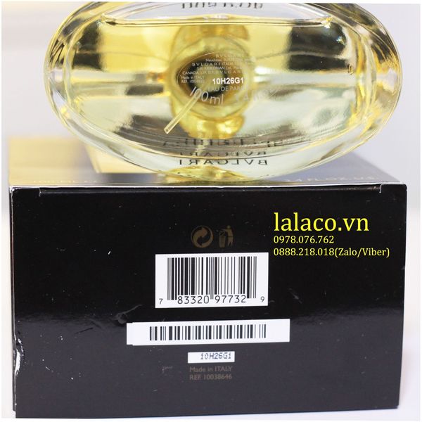 Nước Hoa Nữ Bvlgari Splendida Iris D`Or 100ml