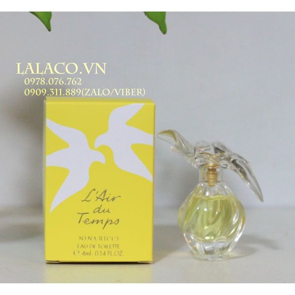 Nước Hoa mini nữ Nina Ricci L’Air du Temps 4ml