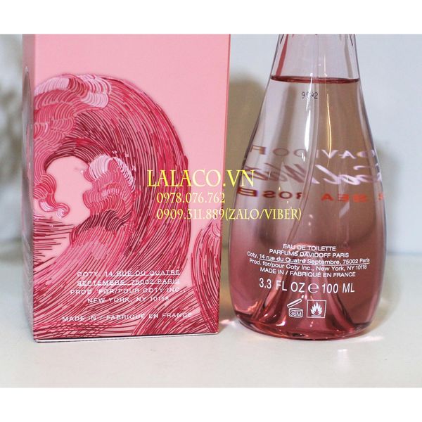 Nước hoa Nữ Davidoff Cool Water Sea Rose Summer Edition Edt 100ml - Bản 2019