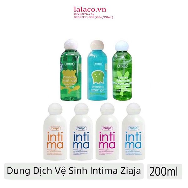 Dung dịch Vệ sinh Intima Ziaja BaLan 200ml