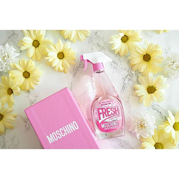Nước hoa Nữ Moschino Fresh Pink Couture EDT 100ml; ngọt ngào của bưởi hồng và quyến rũ của xạ hương