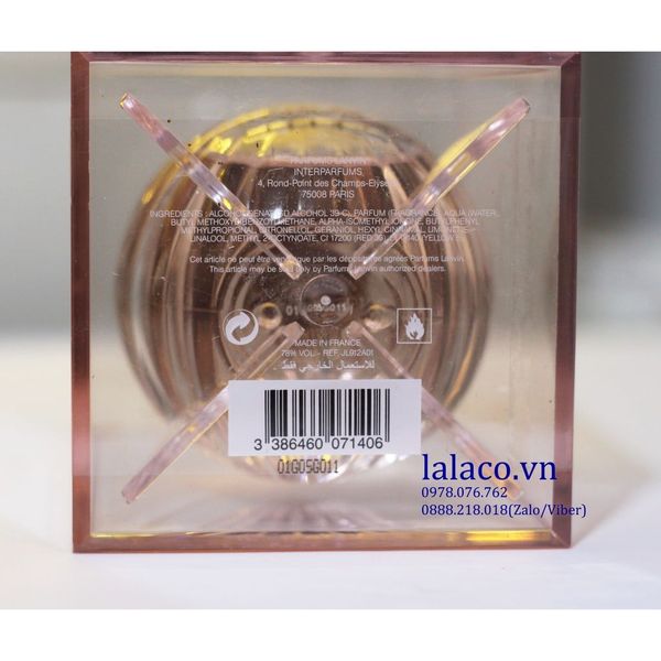 Nước hoa Nữ Lanvin Éclat de Fleurs 100ml