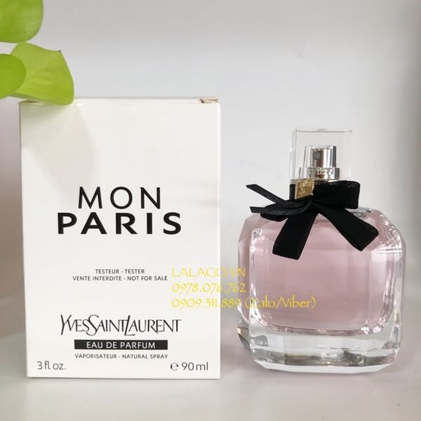 [Tester] Nước Hoa Yves Saint Laurent Mon Paris EDP - Gợi Cảm, Ngọt Ngào, Nồng Nàn