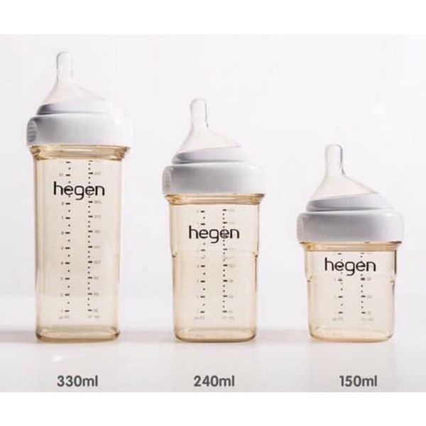 Bình Sữa Hegen PPSU Cao Cấp 150ml - 240ml - 330ml - FULL HỘP-CHECK MÃ QR-ĐẢM BẢO CHÍNH HÃNG