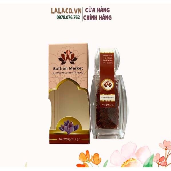 Nhuỵ hoa nghệ tây Saffron Market Úc 2g Safron