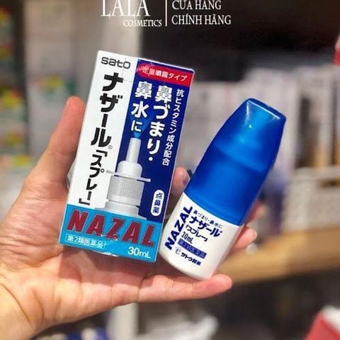 Xịt mũi Nazal Nhật Bản 30ml - Xịt Khoáng