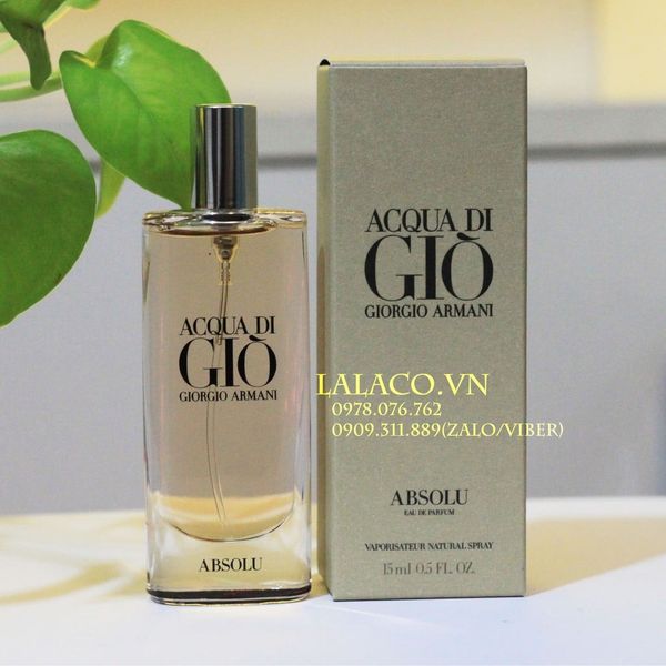 Nước hoa Acqua di Giò Absolu EDP 15ml