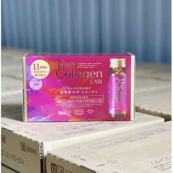 Nước uống The Collagen Shiseido Exr Nhật bản hộp 10 chai 50ml