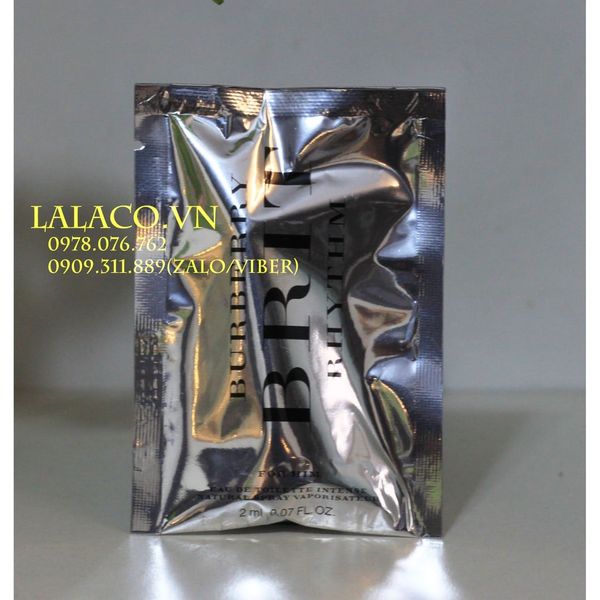 [ Vial ] Nước hoa Nam Burberry Brit Rhythm 2ml