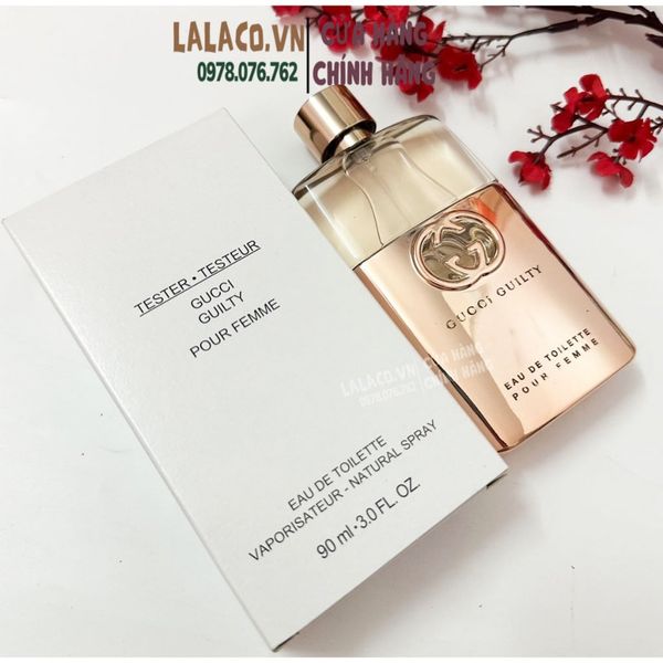 [Tester] Nước Hoa Nữ Gucci Guilty Pour Femme 90ml; Sang trọng, Quý phái, Gợi cảm