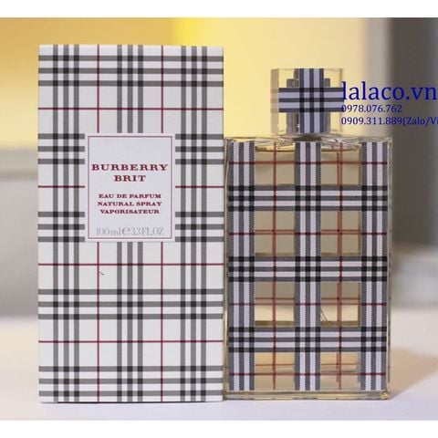 Nước Hoa Nữ Burberry Brit For Women EDP 100ml