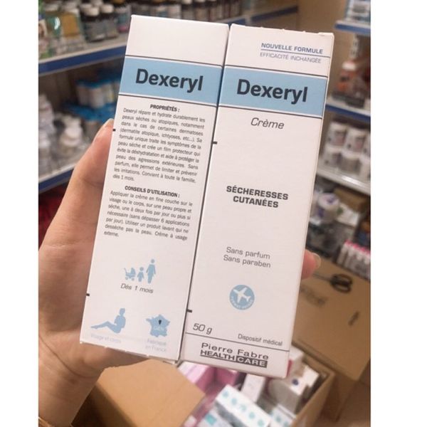 Kem dưỡng ẩm chàm sữa Dexeryl Pháp 50g