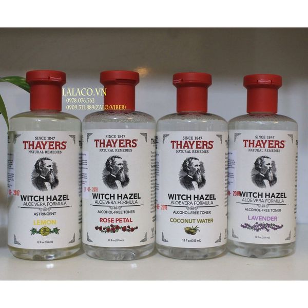 [ Chính hãng ]  Nước hoa hồng không cồn Thayers 355ml