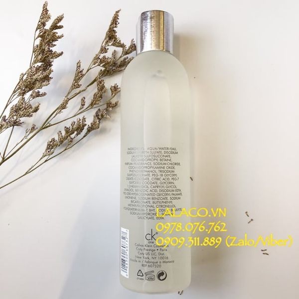Sữa tắm Calvin Klein CK One Body Wash Gel 250ml - Hàng Mỹ