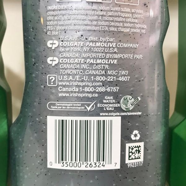 Sữa tắm nam Irish Spring 532 ml