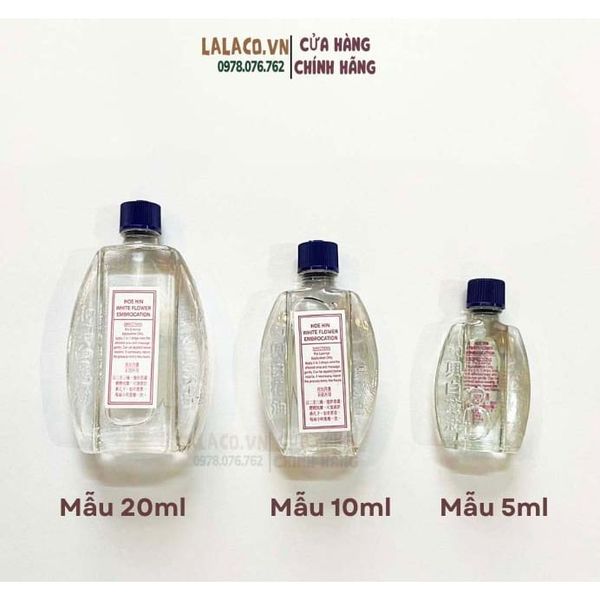 [10ml/ 20ml] Dầu trắng Hoe Hin ( Dầu Bạch Hoa)