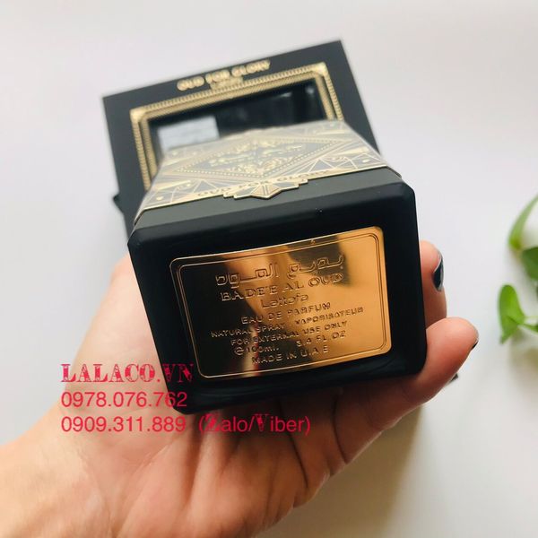 Nước Hoa Dubai Lattafa Bade'e Al Oud Oud For Glory EDP 100ml